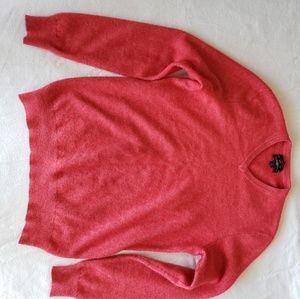 100%‎ Cashmere Club Room Red Sweater